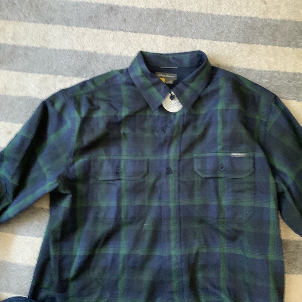 Long sleeve plaid shirt